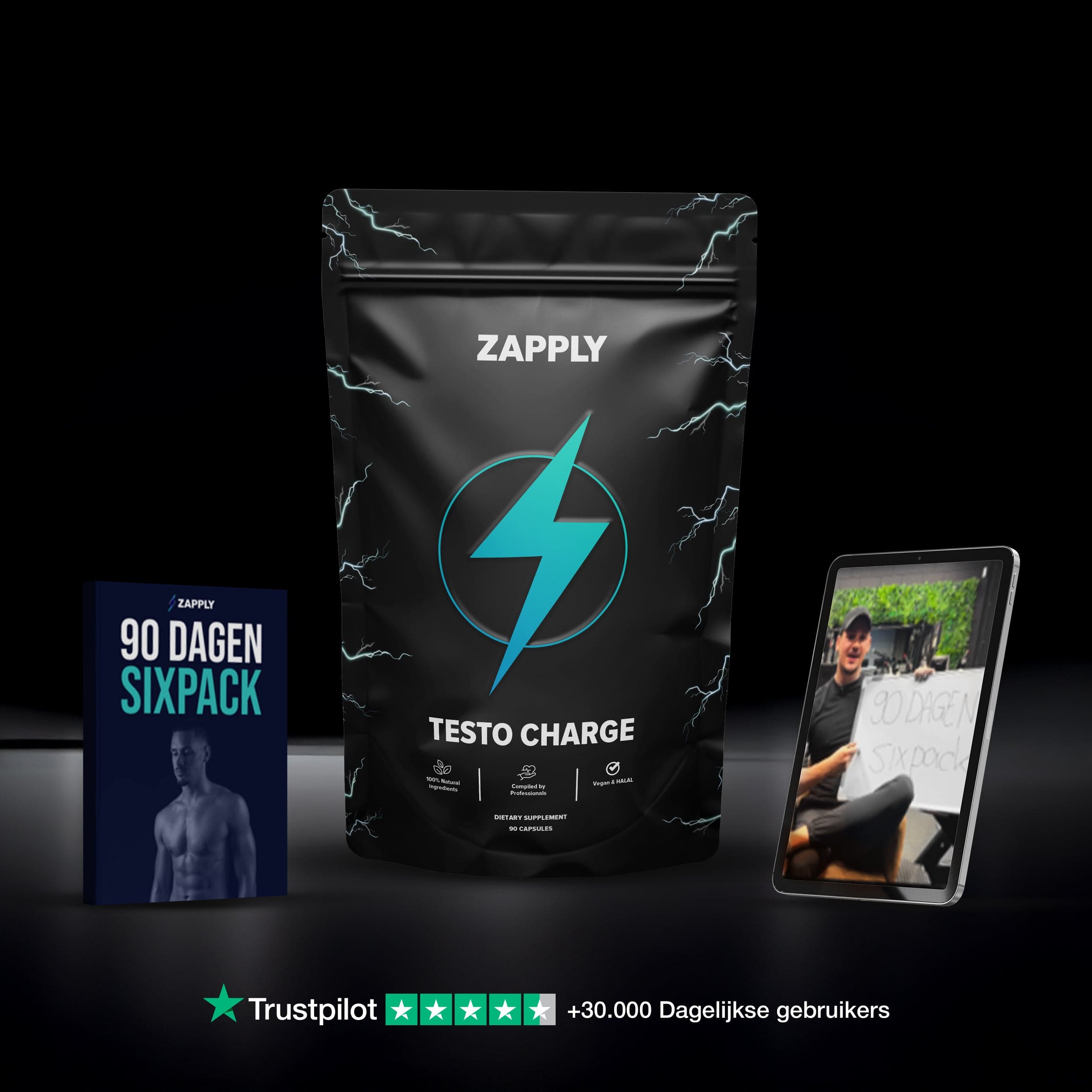 Testo Charge 90 Capsules + GRATIS E-book