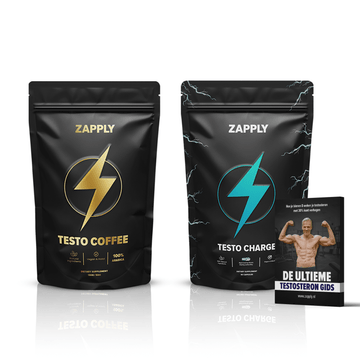 Zapply's Testosteron bundel-Testo Charge + Testo Coffee