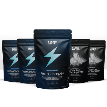 Zapply’s Muscle Builder Bundle (3Testo charge+ & 2Creatine)